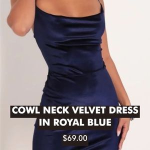 Navy Blue Lucy in the Sky mini dress